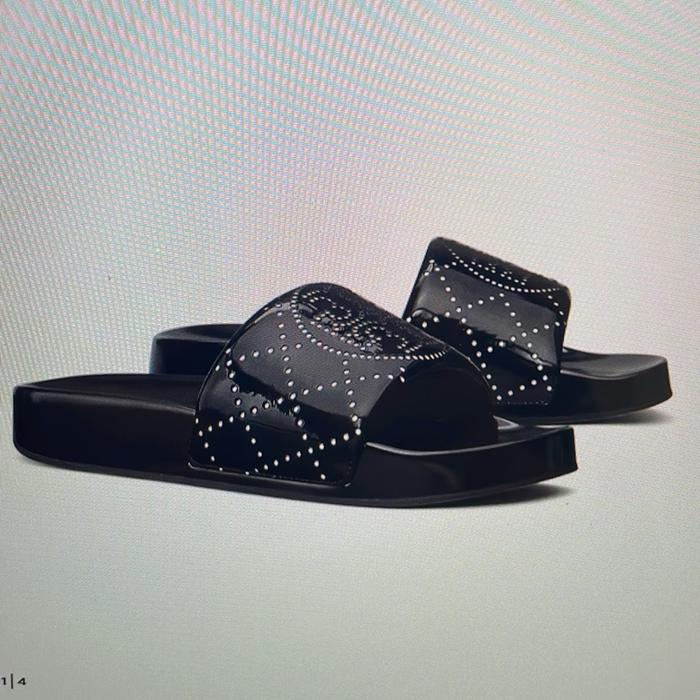 Tory Burch Double T Pool Slide